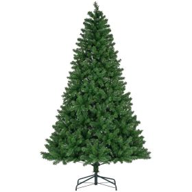 Spruce Christmas Tree, Artificial, For Home, Office And Party Decor (Option: Green 9FT)