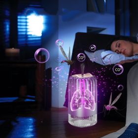 Bug Zapper Outdoor Electric, Mosquito Zapper Fly Zapper Outdoor Insect Killer for Backyard Patio (Green_Purple: Black)