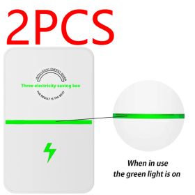 Household Stabilizer Home Use And Commercial Use Smart Voltage Regulator Spike Suppressor (Option: EU-2PCS)